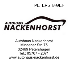 Autohaus Nackenhorst Petershagen